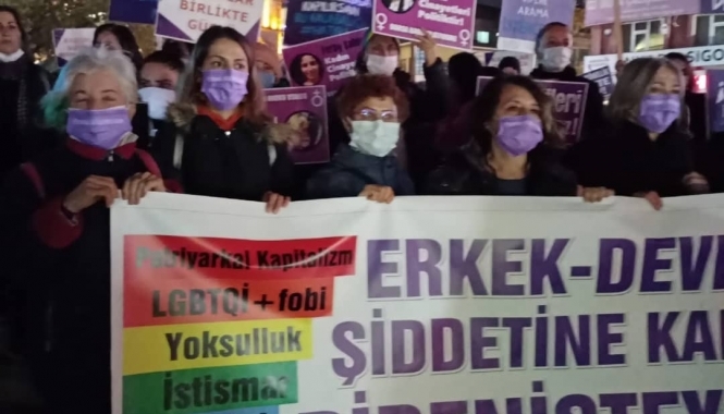 Bursa’da kadınlar “Erkek devlet şiddetine karşı direnişteyiz!”