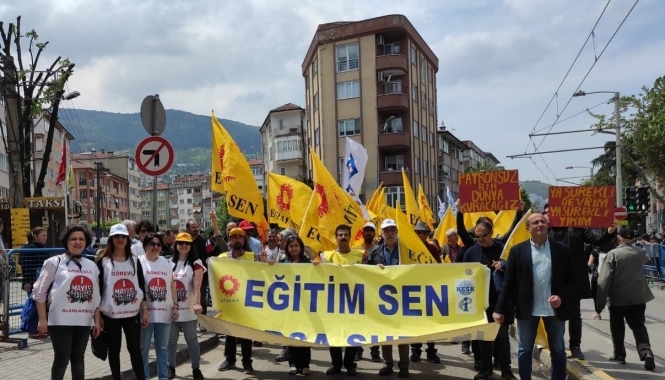 Bursa'da 1 Mayıs Coşkusu Sürüyor