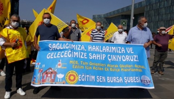Bursa'da öğretmenler ve veliler endişeli!/yerel basın