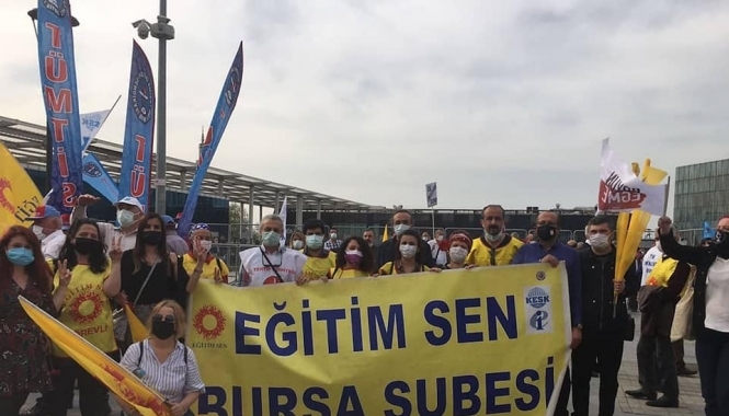 Bursa 2021 1 Mayıs'ı Coşkuyla kutlandı.