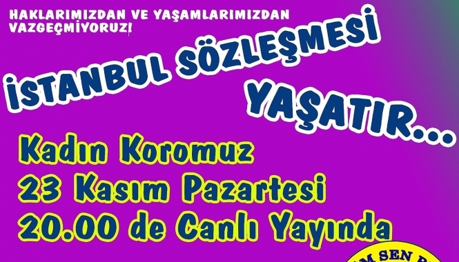 25 Kasım Canlı YAYIN/ Kadın Korosu