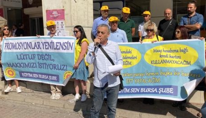 EĞİTİM SEN; “BANKA PROMOSYONLARI MEVCUT EKONOMİK KOŞULLARA GÖRE GÜNCELLENMELİDİR!”