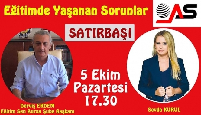 EĞİTİMDE YAŞANAN SORUNLAR/ASTV canlı yayın programı