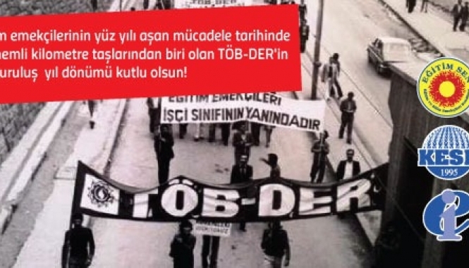 TÖB-DER’in 50. Yaşı Kutlu Olsun!