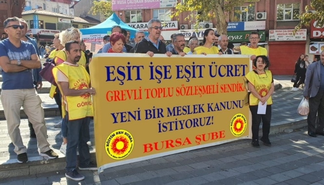 Eğitim Sen Bursa Şubesi’nden yeni hükümete talepler