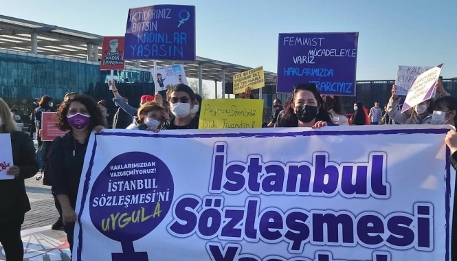 Bursa Kadın Platformu: İstanbul Sözleşmesi’nden vazgeçmiyoruz!