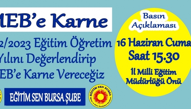 2022-2023 Eğitim Öğretim Yılı Sonunda Eğitimin Durumu/MEB'E KARNE VERİYORUZ!